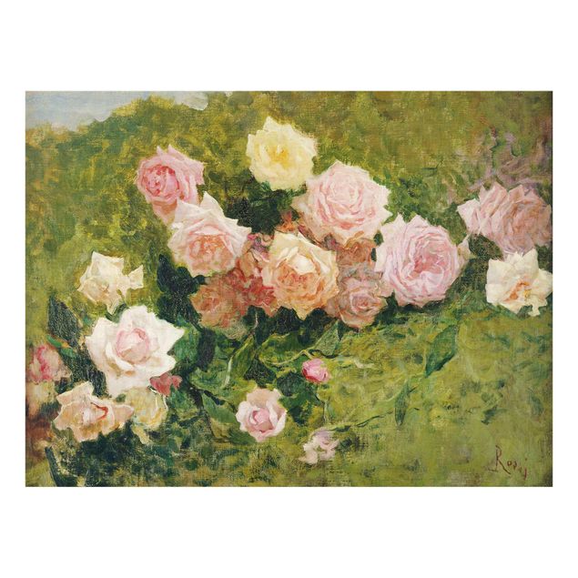 Tableau moderne Luigi Rossi - Une étude de roses