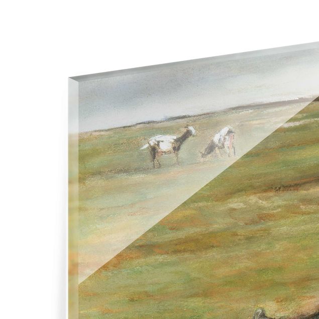 Max Liebermann tableaux Max Liebermann - Troupeau de chèvres dans les dunes de sable