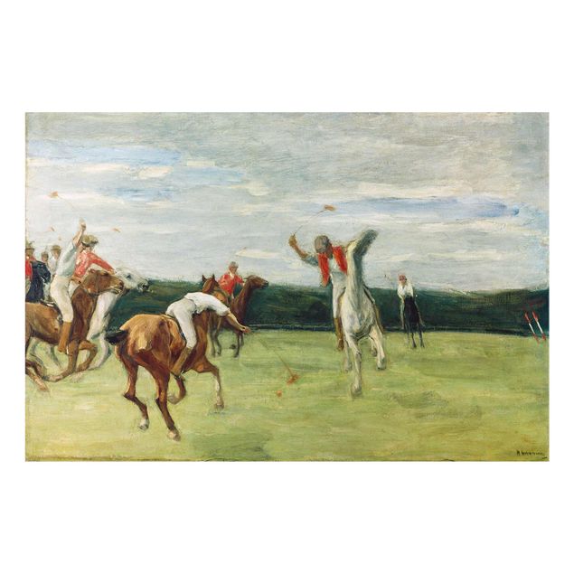 Tableaux reproductions Max Liebermann - Joueur de polo au Jenisch-Park