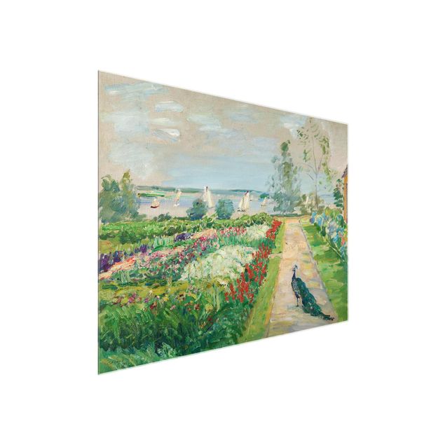 Tableau reproduction Max Slevogt - Jardin de fleurs à New-Cladow