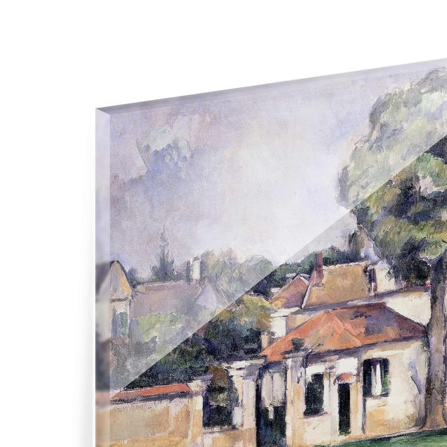 Tableau ville Paul Cézanne - Berges de la Marne