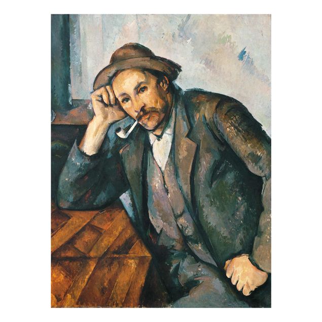 Tableaux modernes Paul Cézanne - Le fumeur de pipe