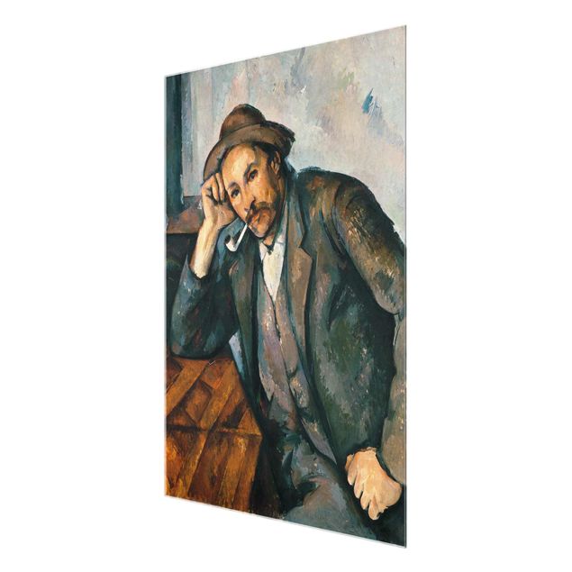 Tableaux portraits Paul Cézanne - Le fumeur de pipe