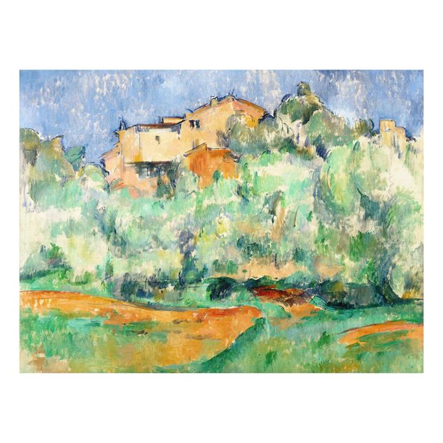 Décoration artistique Paul Cézanne - Maison et pigeonnier à Bellevue