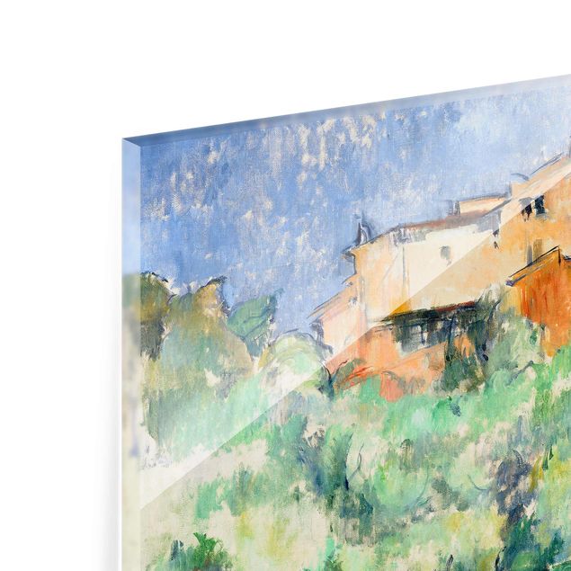 Tableau deco nature Paul Cézanne - Maison et pigeonnier à Bellevue
