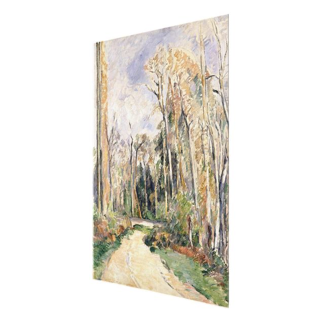 Tableaux Artistiques Paul Cézanne - Chemin à l'entrée de la forêt