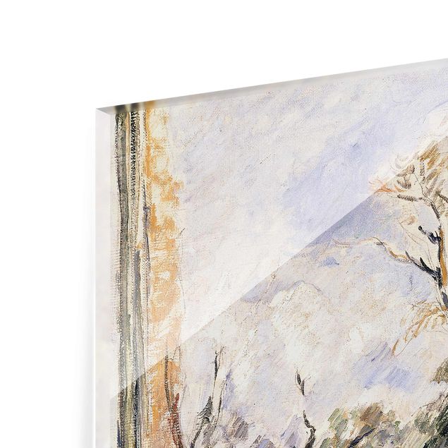 Tableaux modernes Paul Cézanne - Chemin à l'entrée de la forêt