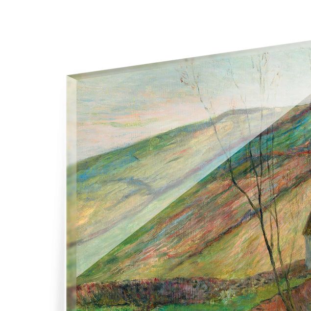 Tableaux moderne Paul Gauguin - Chalets sur le flanc de la Montagne Sainte-Marguerite