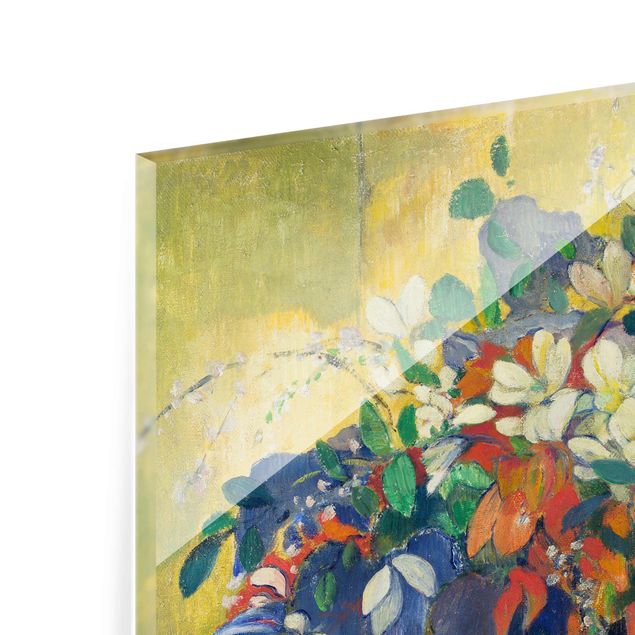 Tableau multicolor Paul Gauguin - Fleurs dans un vase