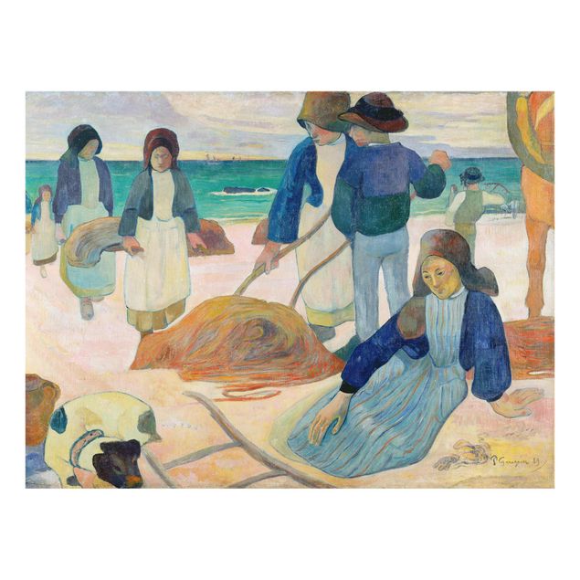 Tableau portraits Paul Gauguin - Les cueilleurs de varech (Ii)