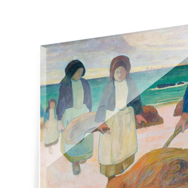 Tableau deco bleu Paul Gauguin - Les cueilleurs de varech (Ii)