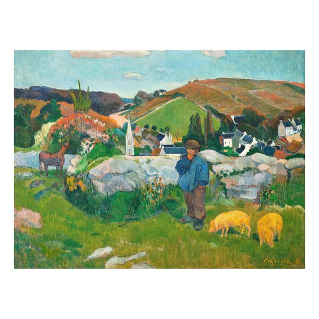 Tableaux modernes Paul Gauguin - Le bouvier