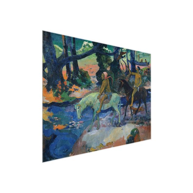 Tableaux modernes Paul Gauguin - L'évasion, le gué