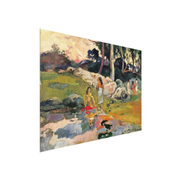 Tableaux Artistiques Paul Gauguin - Femmes au bord d'une rivière