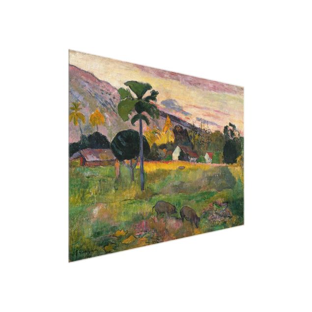 Tableau artistique Paul Gauguin - Haere Mai (Viens ici)