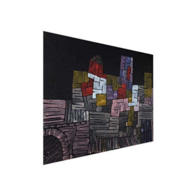 Tableau de ville Paul Klee - Ancienne maçonnerie Sicile
