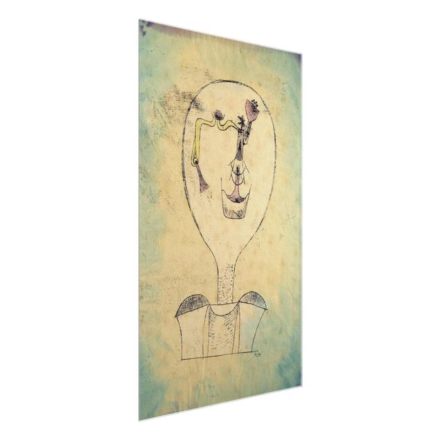 Tableaux modernes Paul Klee - Le bourgeon du sourire