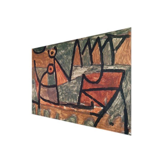 Tableau paul klee Paul Klee - Voyage en bateau sinistre