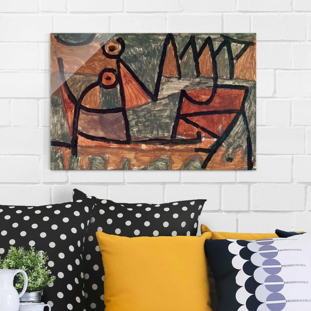 Déco murale cuisine Paul Klee - Voyage en bateau sinistre