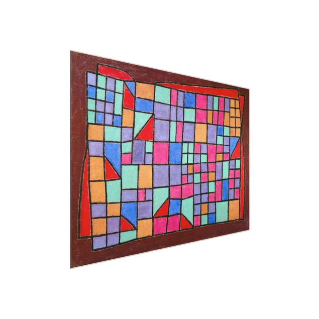 Tableaux moderne Paul Klee - Façade de verre