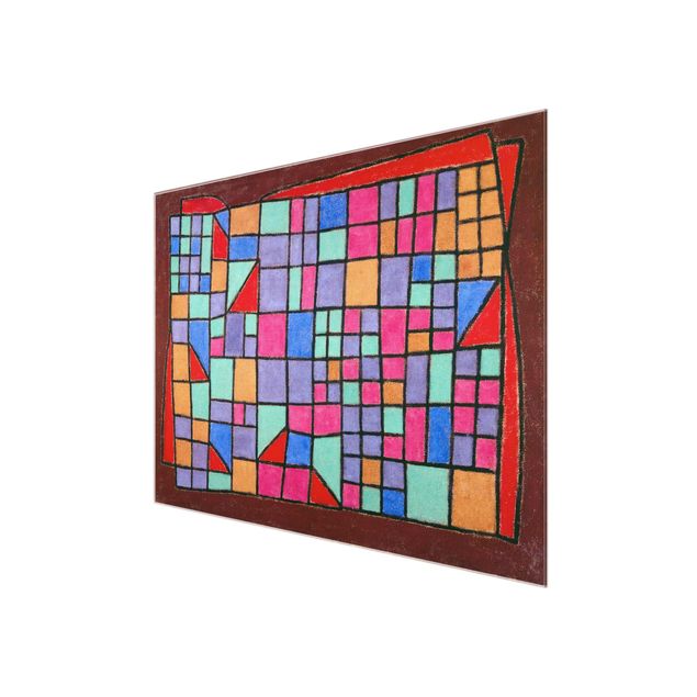 Paul Klee tableau Paul Klee - Façade de verre