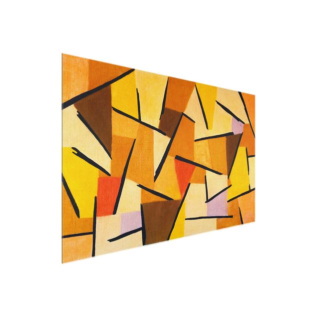 Tableaux modernes Paul Klee - Combat harmonisé