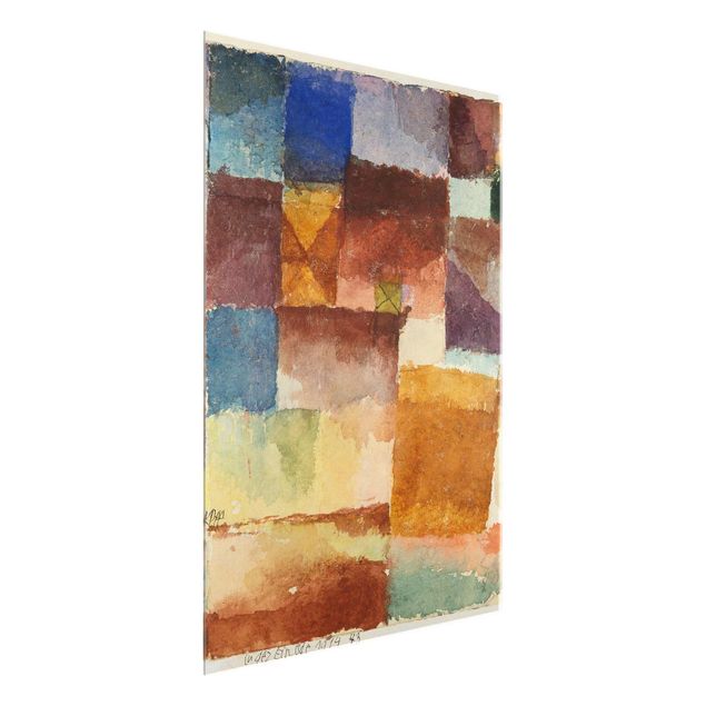Tableaux moderne Paul Klee - Dans le terrain vague