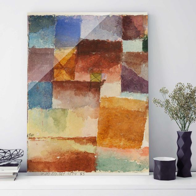 Déco mur cuisine Paul Klee - Dans le terrain vague