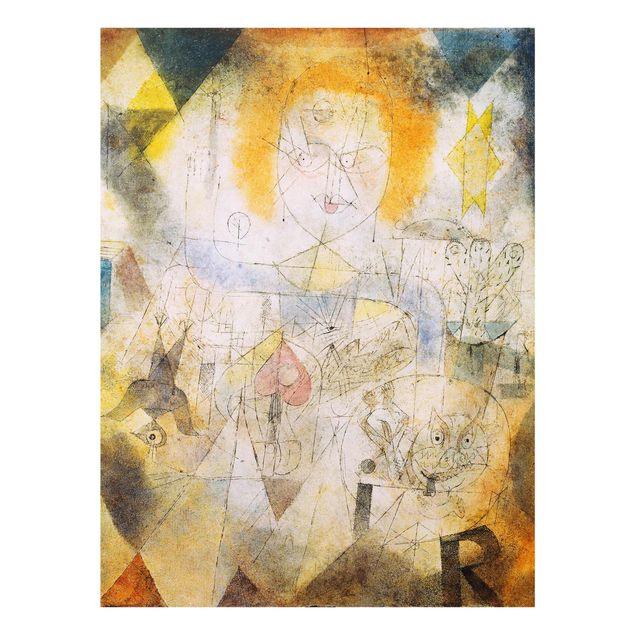 Tableau abstrait Paul Klee - Irma Rossa