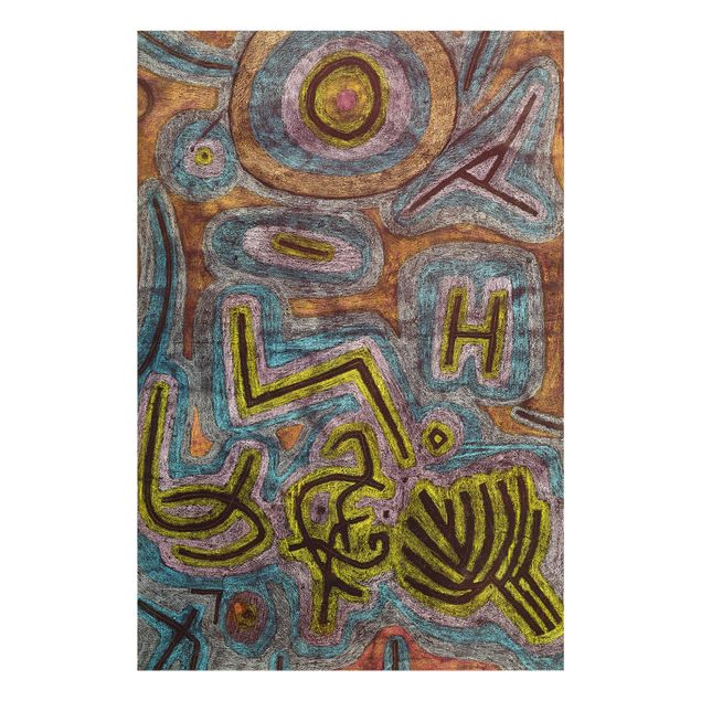 Tableau art abstrait Paul Klee - Catharsis
