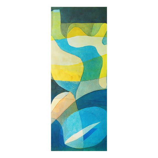 Tableau abstrait Paul Klee - Propagation de la lumière