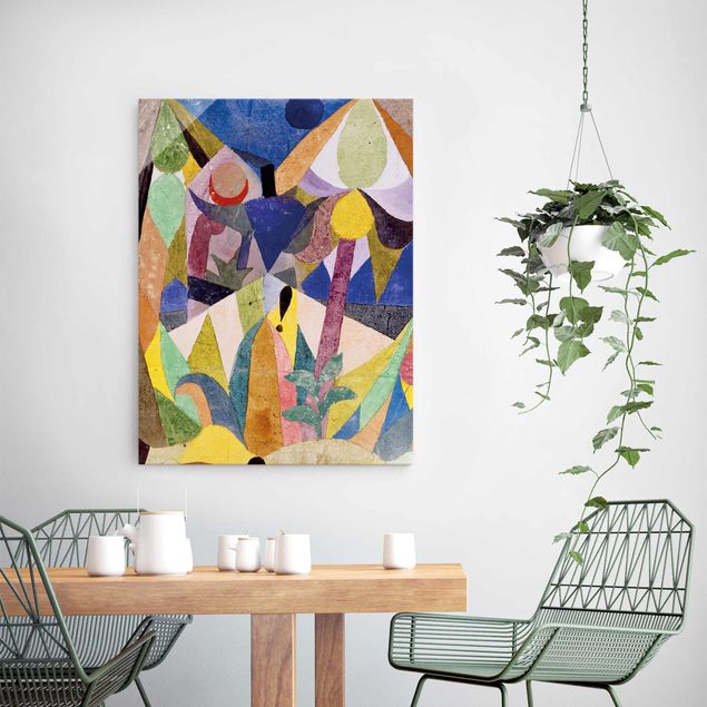 Décoration artistique Paul Klee - Paysage tropical doux