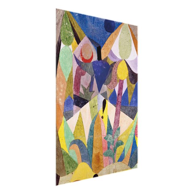 Tableau deco nature Paul Klee - Paysage tropical doux