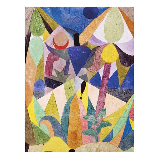 Tableaux reproductions Paul Klee - Paysage tropical doux