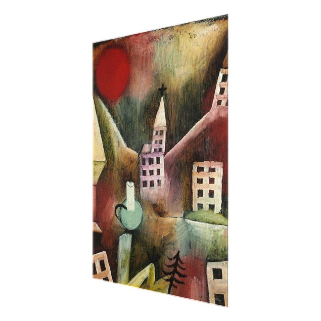 Tableaux Paul Klee Paul Klee - Village détruit