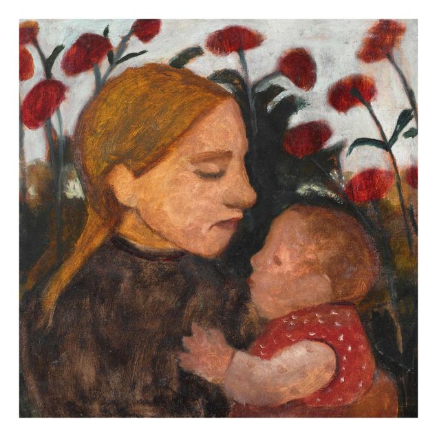 Tableau portraits Paula Modersohn-Becker - Fille et enfant