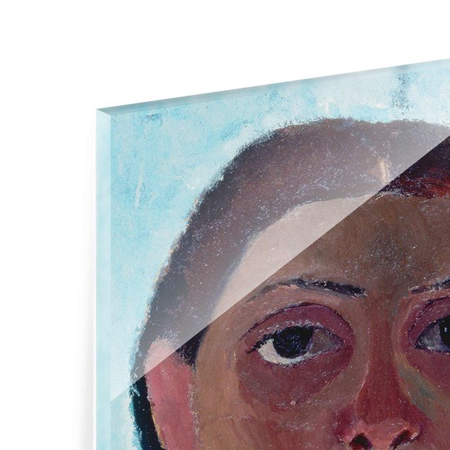 Paula Becker tableaux Paula Modersohn-Becker - Autoportrait avec rameau de camélia
