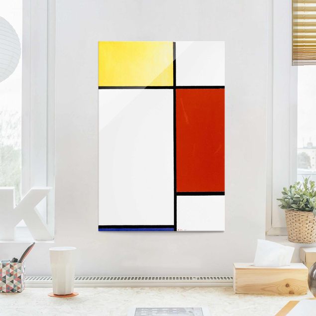 Toile impressionniste Piet Mondrian - Composition I
