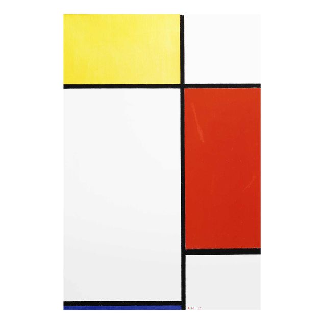 Tableaux moderne Piet Mondrian - Composition I