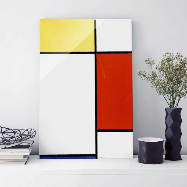 Déco mur cuisine Piet Mondrian - Composition I