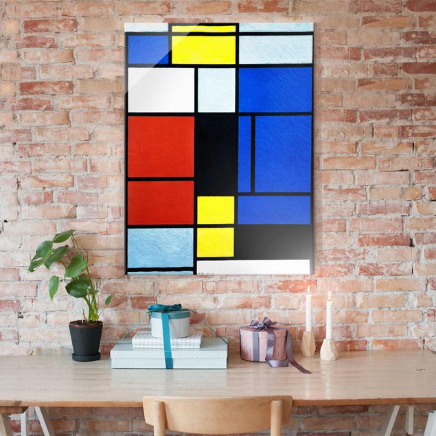 Toile impressionniste Piet Mondrian - Tableau No.1
