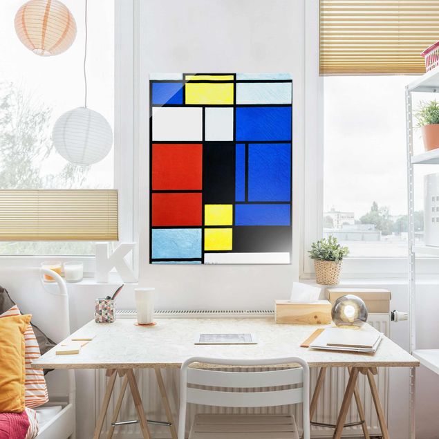Décoration artistique Piet Mondrian - Tableau No.1