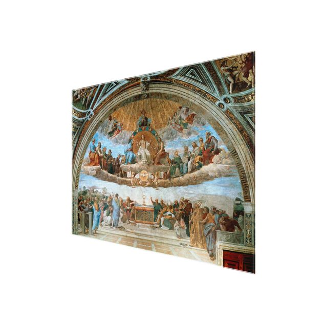 Tableau de Raphael Raffael - Disputation du Saint Sacrement