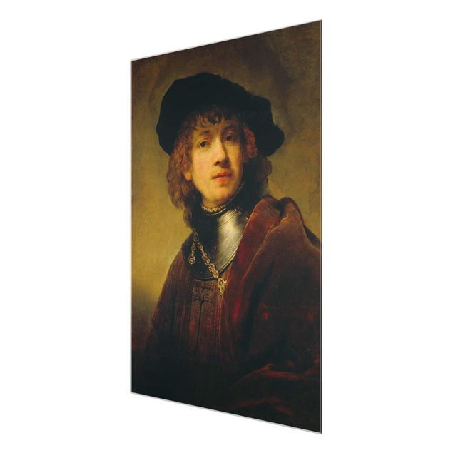 Tableaux reproductions Rembrandt van Rijn - Autoportrait