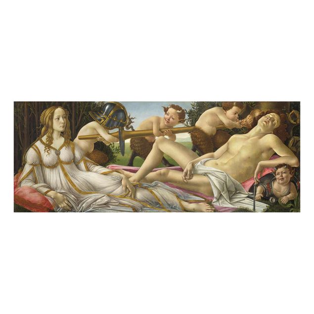Tableaux reproduction Sandro Botticelli - Vénus et Mars