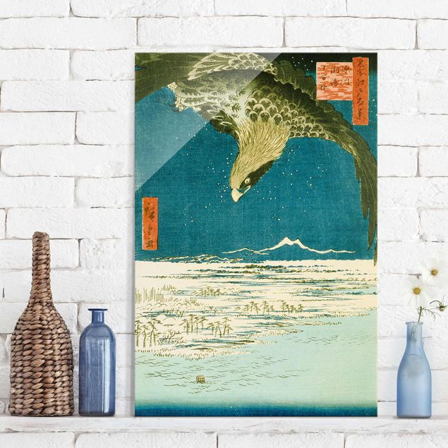 Décorations cuisine Utagawa Hiroshige - La plaine près de Fukagawa Susaki