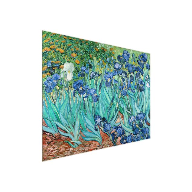 Tableaux pointillisme Vincent Van Gogh - Iris