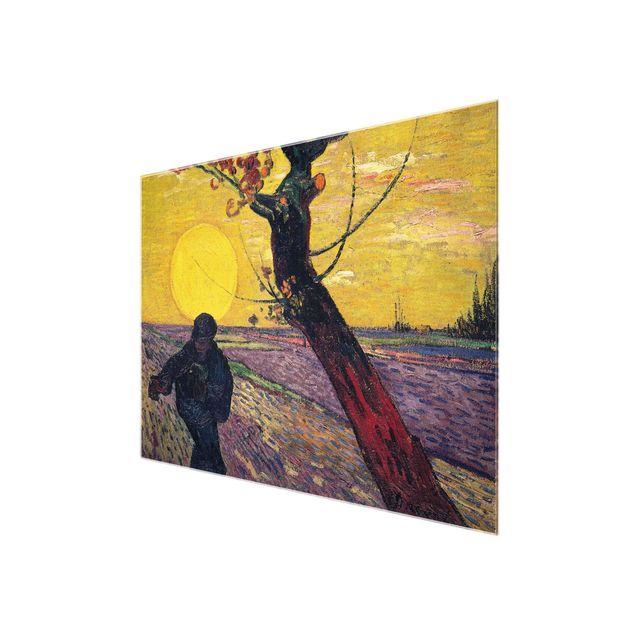 Tableaux moderne Vincent Van Gogh - Semeur avec soleil couchant