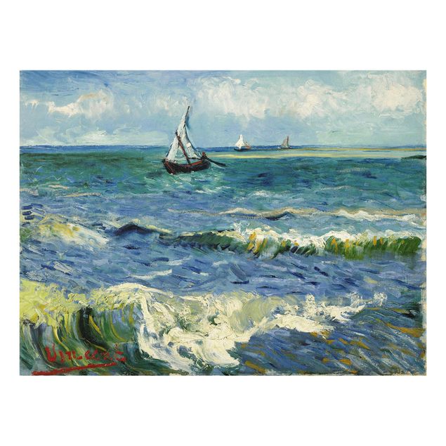Tableau paysages Vincent Van Gogh - Paysage marin près des Saintes-Maries-De-La-Mer