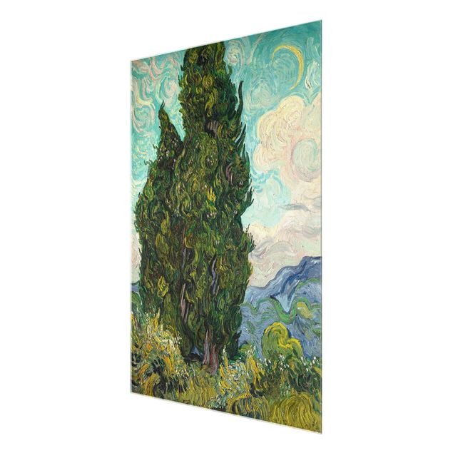Tableau arbres Vincent van Gogh - Cyprès